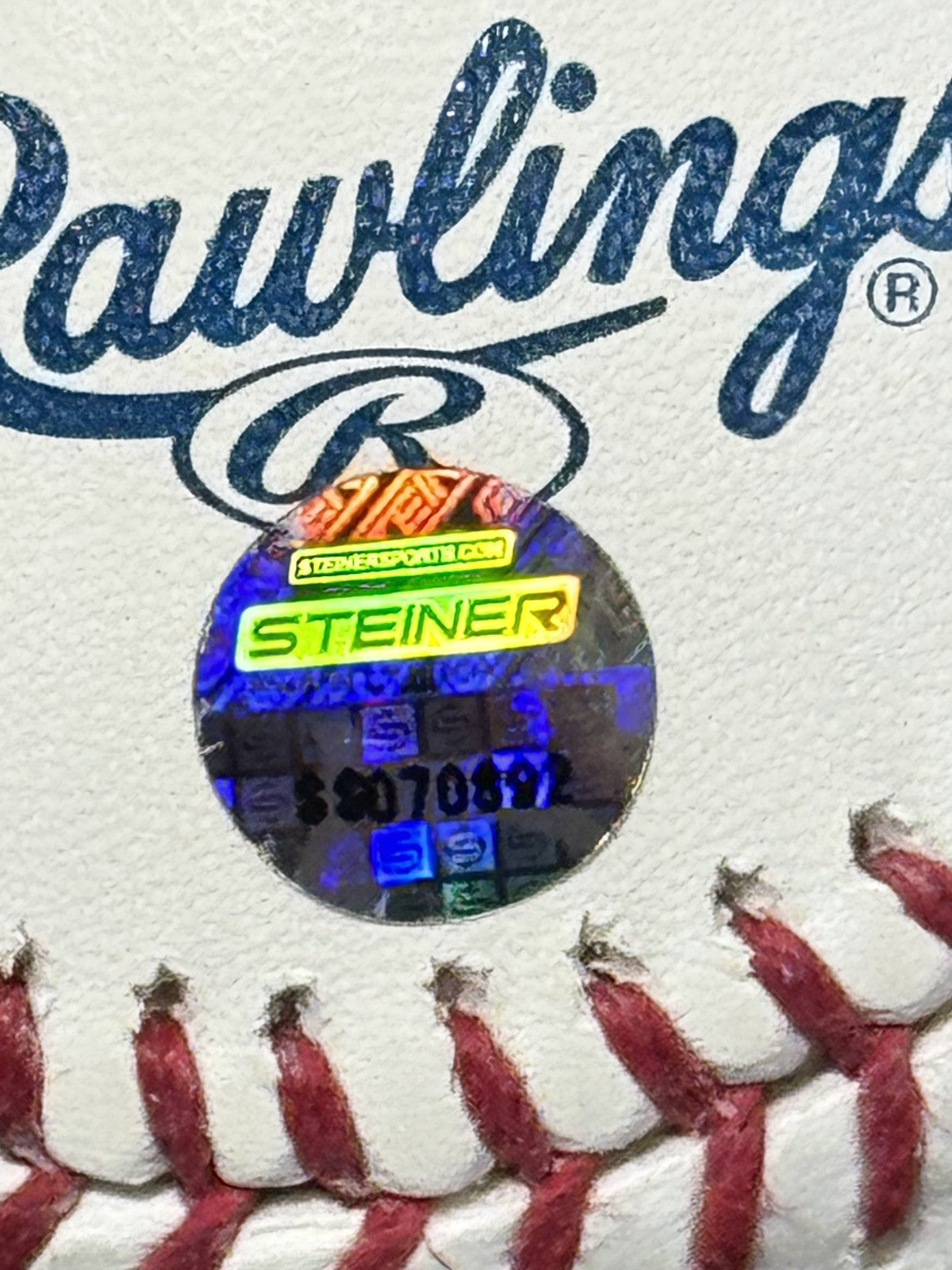 Jim Rice Signed Official Mlb Baseball HOF 09 Auto Steiner COA Boston Red Sox