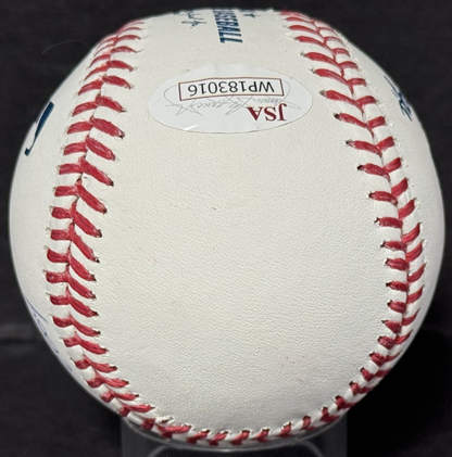 Dennis Eckersley Signed Official Mlb Baseball HOF 2004 Auto JSA COA Oakland A's