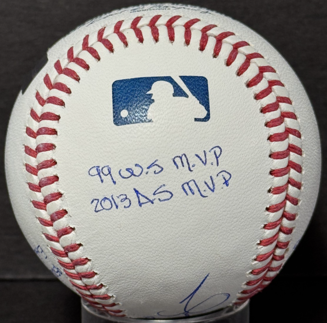Mariano Rivera Signed MLB Baseball Yankees 11 Stat Auto HOF 5x WS Auto Steiner
