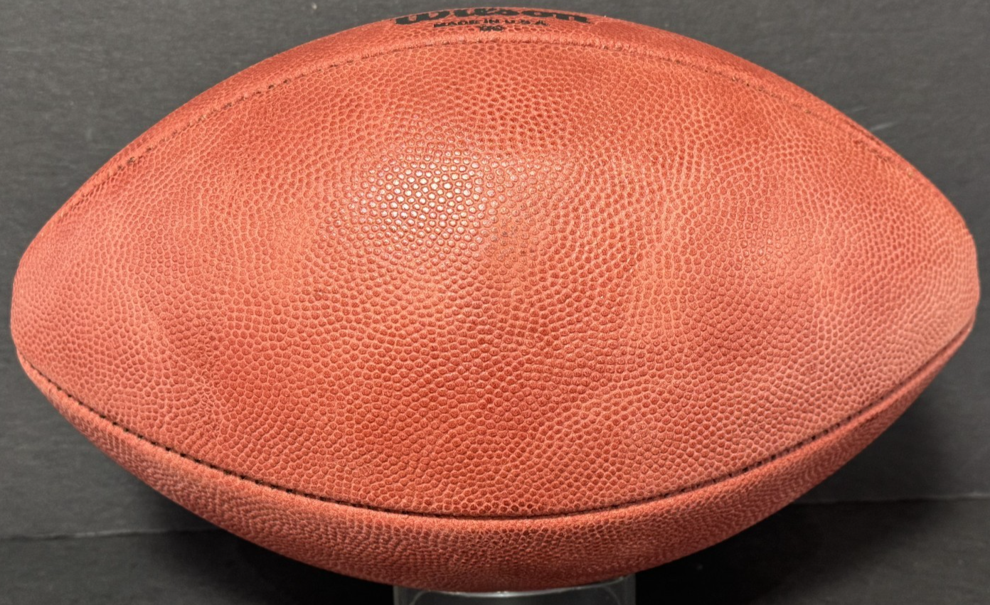 Saquon Barkley Signed Wilson Pro Duke Football Auto JSA COA Eagles Giants ROY