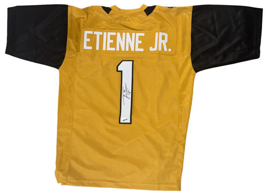 Travis Etienne Jr Signed Color Rush Jersey Jacksonville Jaguars Auto Beckett COA