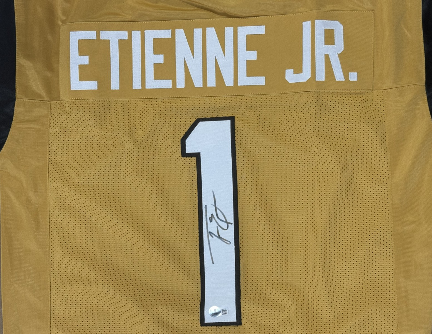 Travis Etienne Jr Signed Color Rush Jersey Jacksonville Jaguars Auto Beckett COA