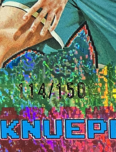 2025-26 Topps 8 Bit Ballers Kon Knueppel Rc #8B-34 Holo /150 Mint Rookie