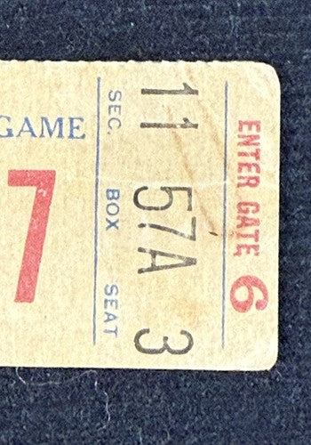 Giants Vs Cleveland Browns Ticket Stub Yankee Stadium 12/12 1964 Jim Brown Td