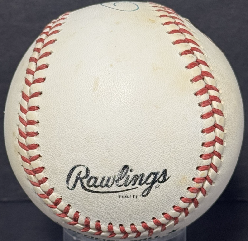 Pete Rose Signed Official NL Baseball JSA Letter Loa Cincinnati Reds Auto