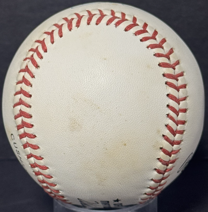 Pete Rose Signed Official NL Baseball JSA Letter Loa Cincinnati Reds Auto