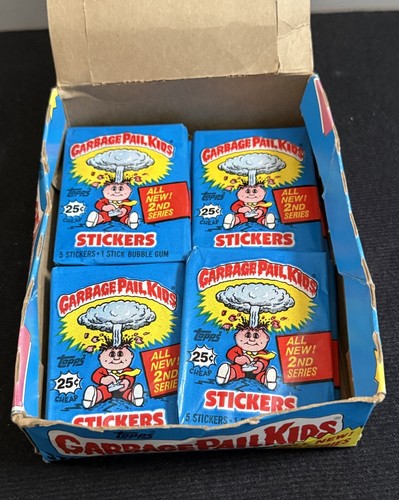 1985 Topps Garbage Pail Kids 2nd Series Sealed Wax Pack Series 2 OS2 From Box