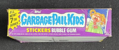 1987 Topps Garbage Pail Kids Series 7 Complete 48 Wax Pack Box GPK Crisp Clean