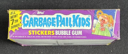 1987 Topps Garbage Pail Kids Series 7 Complete 48 Wax Pack Box GPK Crisp Clean