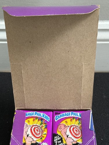 1987 Topps Garbage Pail Kids Series 7 Complete 48 Wax Pack Box GPK Crisp Clean