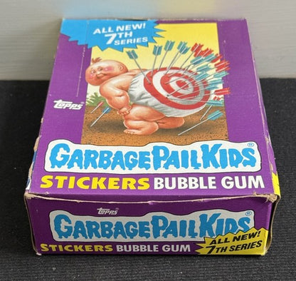 1987 Topps Garbage Pail Kids Series 7 Complete 48 Wax Pack Box GPK Crisp Clean