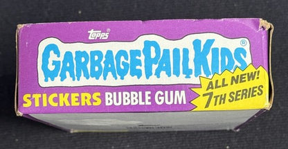 1987 Topps Garbage Pail Kids Series 7 Complete 48 Wax Pack Box GPK Crisp Clean