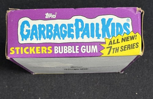 1987 Topps Garbage Pail Kids Series 7 Complete 48 Wax Pack Box GPK Crisp Clean