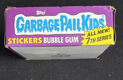 1987 Topps Garbage Pail Kids Series 7 Complete 48 Wax Pack Box GPK Crisp Clean