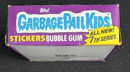 1987 Topps Garbage Pail Kids Series 7 Complete 48 Wax Pack Box GPK Crisp Clean
