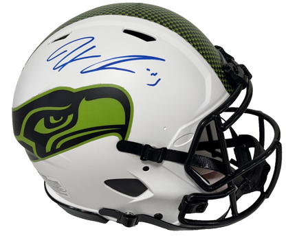 Jaxon Smith Njigba Signed Lunar Speed Authentic Helmet Seahawks Auto Fanatics