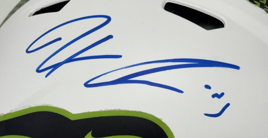 Jaxon Smith Njigba Signed Lunar Speed Authentic Helmet Seahawks Auto Fanatics