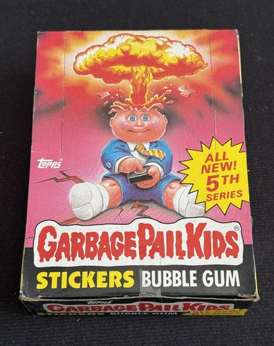 1986 Topps Garbage Pail Kids 5th Series 48 Pack Wax Box Sealed Tight Crisp Mint
