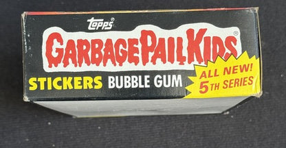 1986 Topps Garbage Pail Kids 5th Series 48 Pack Wax Box Sealed Tight Crisp Mint