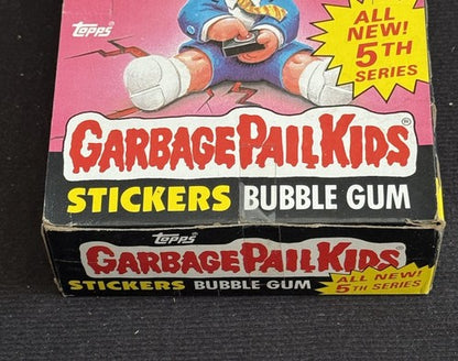1986 Topps Garbage Pail Kids 5th Series 48 Pack Wax Box Sealed Tight Crisp Mint