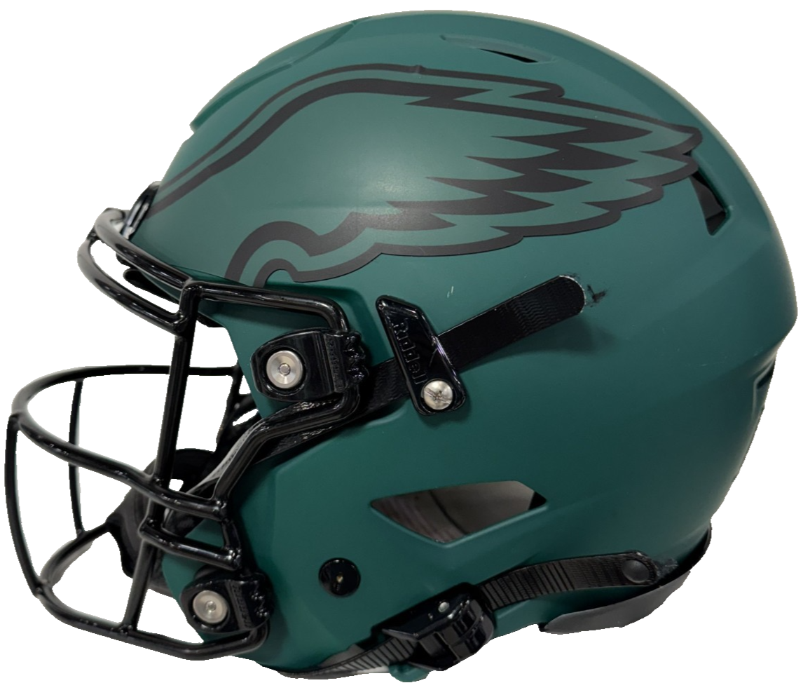 Jalen Hurts Signed Rave SpeedFlex FS Helmet Fly Eagles Fly Auto Eagles Fanatics