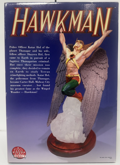 Hawkman Joe Kubert Porcelain Statue 11" Limited Edition #031/1350 DC Direct NIB