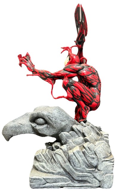 1999 ATTAKUS Marvel Comics 12" CARNAGE Eagle Rock Statue LE  /666 Mint w/ box