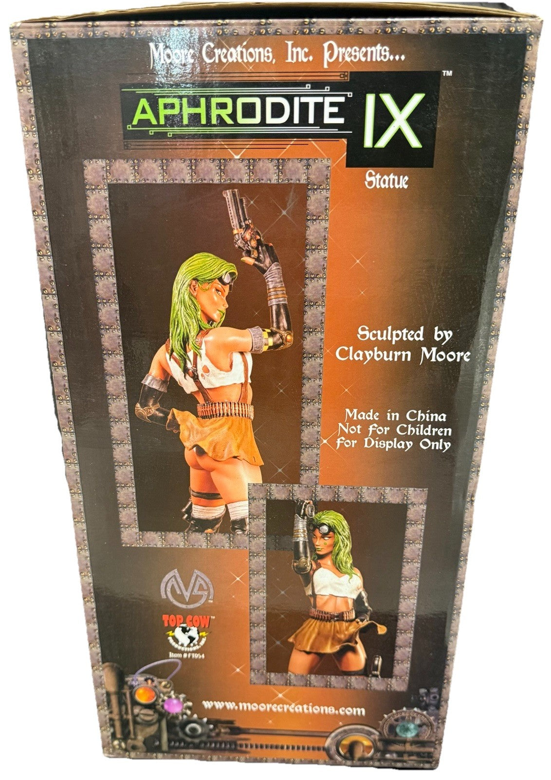 16" Aphrodite IX Porcelain Statue Clayburn Moore Creations LE/4000 Top Cow Nib