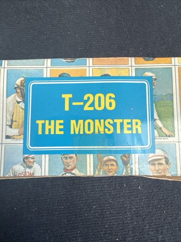 1909-11 T206 The Monster Complete Reproduction Factory Sealed Set Mint Wagner