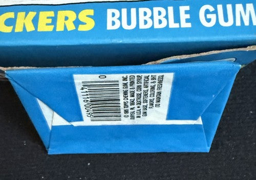 1985 Topps Garbage Pail Kids 2nd Series Sealed Wax Pack Series 2 OS2 From Box