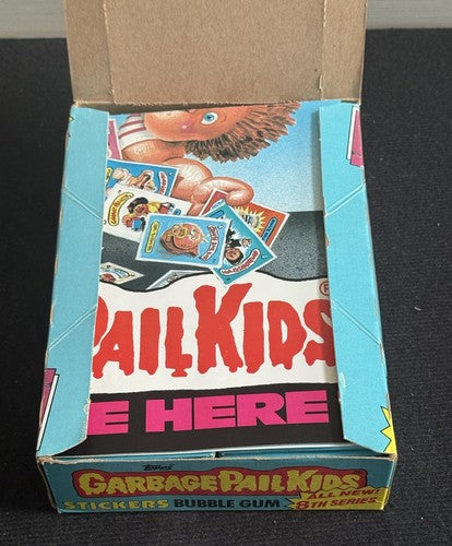 1987 GARBAGE PAIL KIDS GPK SERIES 8 TOPPS Sealed 48 PACKS WAX BOX Rare