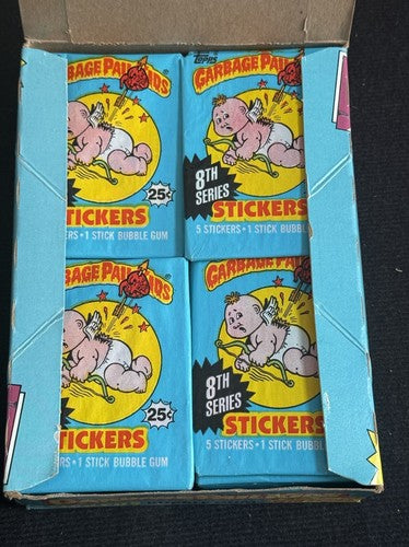1987 GARBAGE PAIL KIDS GPK SERIES 8 TOPPS Sealed 48 PACKS WAX BOX Rare