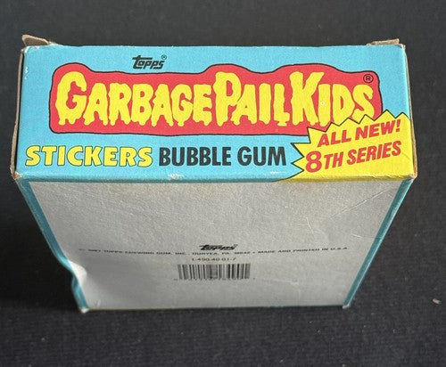 1987 GARBAGE PAIL KIDS GPK SERIES 8 TOPPS Sealed 48 PACKS WAX BOX Rare