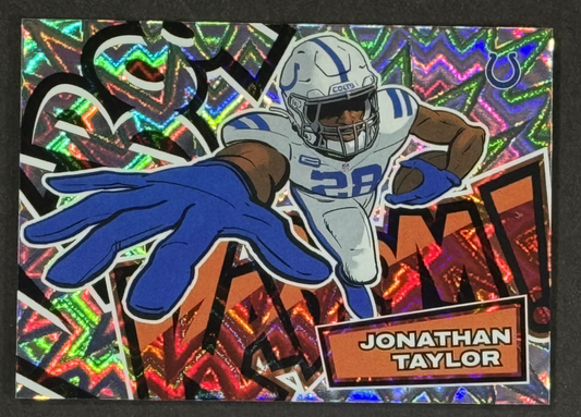 2025 Panini Absolute Kaboom! Jonathan Taylor SSP #14 Mint Indianapolis Colts