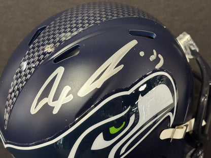 Jaxon Smith Njigba Signed Seattle Seahawks Mini Helmet Auto Fanatics COA