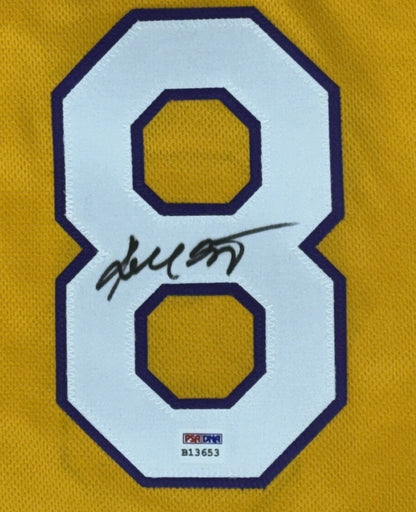 Kobe Bryant Signed Lakers #8 Jersey Full Name Rookie Era Auto PSA COA HOF