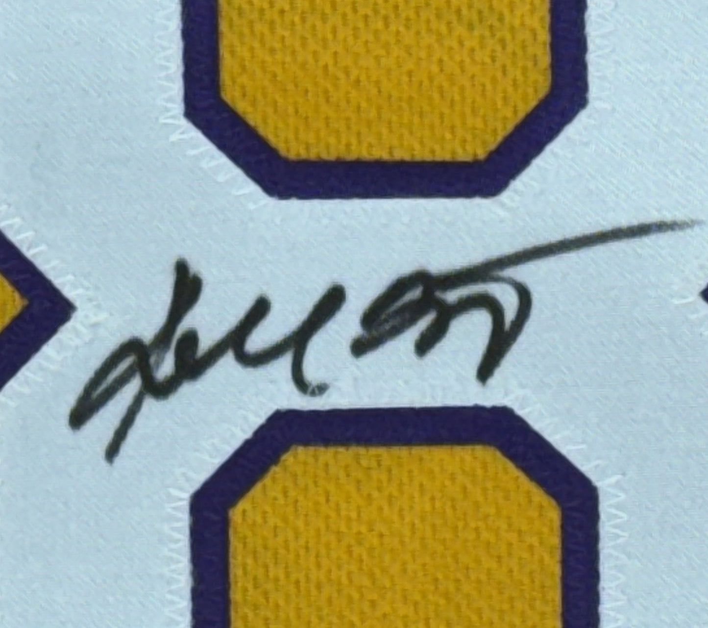Kobe Bryant Signed Lakers #8 Jersey Full Name Rookie Era Auto PSA COA HOF