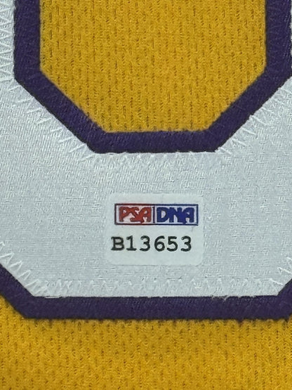 Kobe Bryant Signed Lakers #8 Jersey Full Name Rookie Era Auto PSA COA HOF