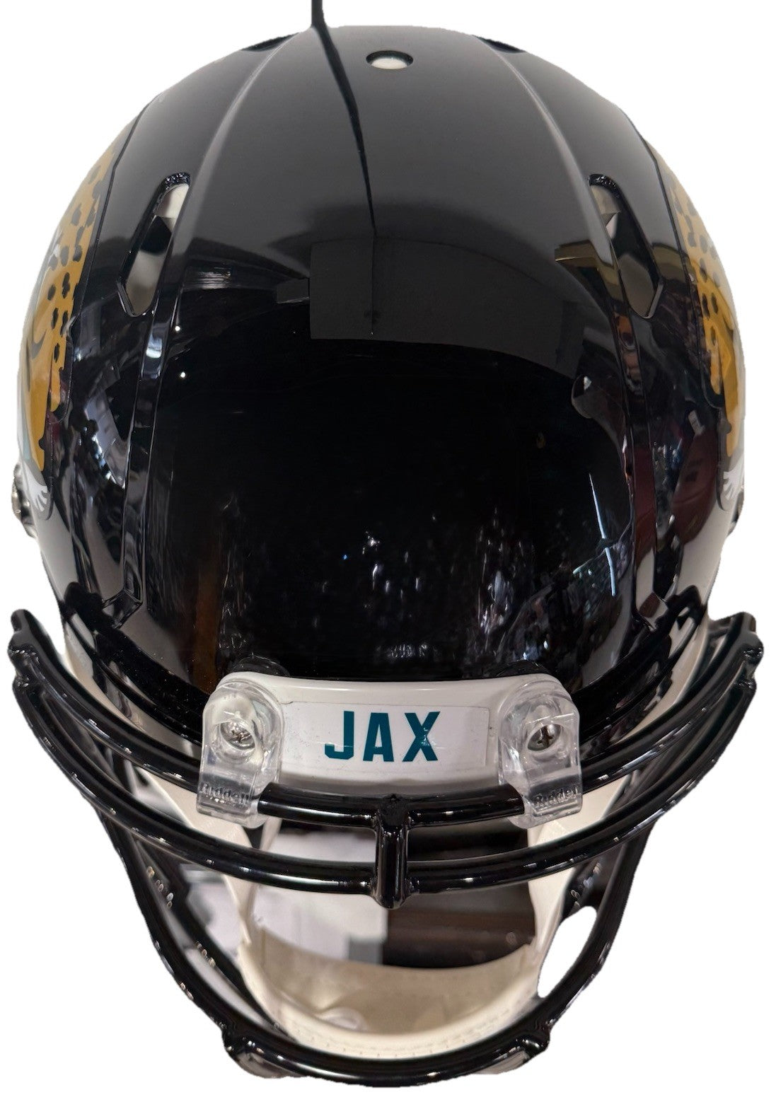 Trevor Lawrence Travis Hunter Jaguars FS Signed Speed Authentic Helmet Fanatics