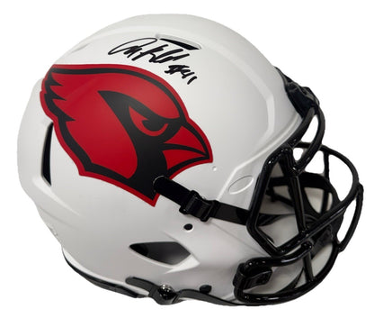 Anquan Boldin Arizona Cardinals Signed FS Speed Authentic Lunar Helmet Auto BAS
