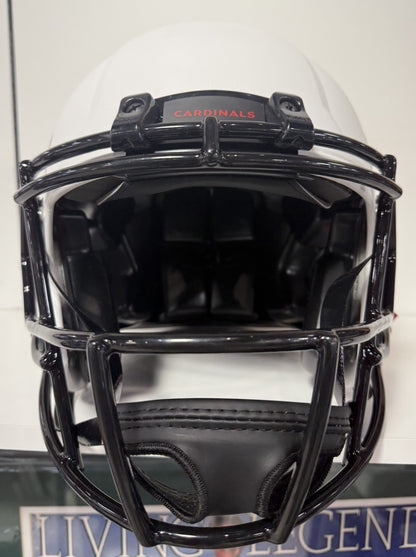 Anquan Boldin Arizona Cardinals Signed FS Speed Authentic Lunar Helmet Auto BAS