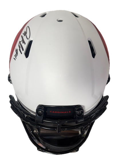 Anquan Boldin Arizona Cardinals Signed FS Speed Authentic Lunar Helmet Auto BAS