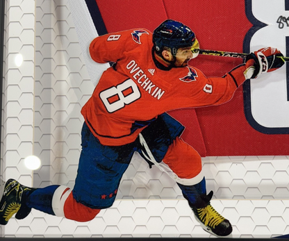 Alex Ovechkin Signed Capitals Jersey 895G ins Framed LED Shadowbox Auto Fanatics