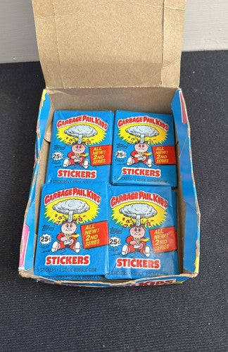 1985 Topps Garbage Pail Kids 2nd Series Sealed Wax Pack Series 2 OS2 From Box