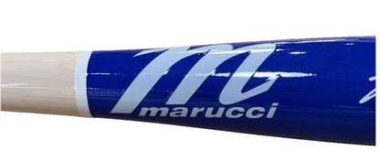 Marcus Semien Signed Marucci Game Model Bat 2023 WS Champs Auto Rangers BAS Mets