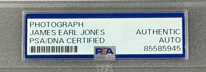 James Earl Jones Signed 8x10 Photo Auto PSA DNA Slab Darth Vader Star Wars