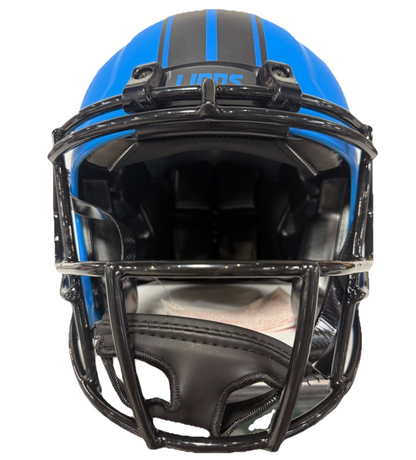 Jared Goff Signed FS Rave Speed Authentic Helmet Detroit Lions Auto Fanatics COA