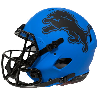 Jared Goff Signed FS Rave Speed Authentic Helmet Detroit Lions Auto Fanatics COA