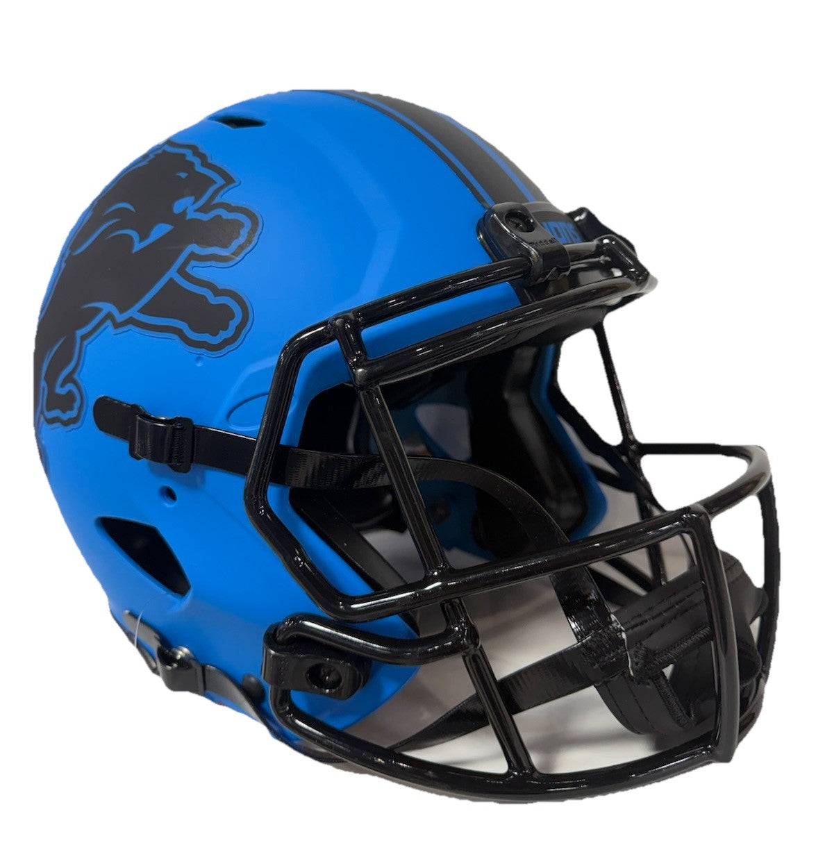 Jared Goff Signed FS Rave Speed Authentic Helmet Detroit Lions Auto Fanatics COA