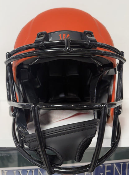 Chase Brown Cincinnati Bengals Signed Rave Speed Authentic Helmet Auto Fanatics